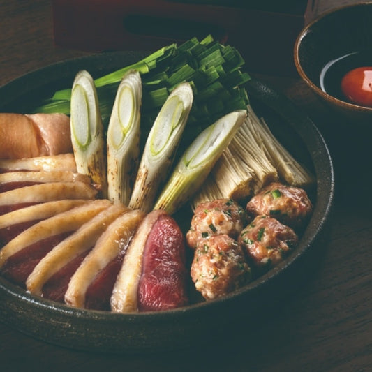 最上鴨 鴨すき焼きつみれセット 5~6人前