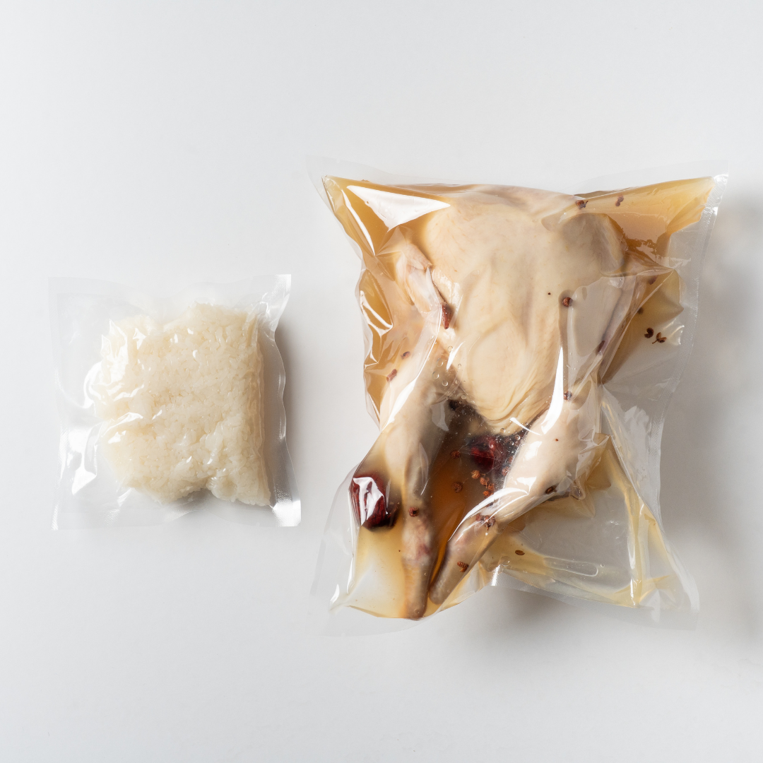 【薬膳香る】鶏一羽丸ごとサムゲタン鍋セット